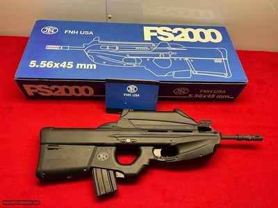 FN HERSTAL BELGIUM FS2000 SEMI AUTO CARBINE WITH OPTICS 5.56x45mm