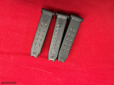 GLOCK 23 COMPACT MAGAZINE ( LOT OF 3 )