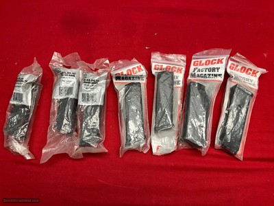LOT OF 7 ~ GLOCK 22 MAGAZINES ~ LOT OF 7