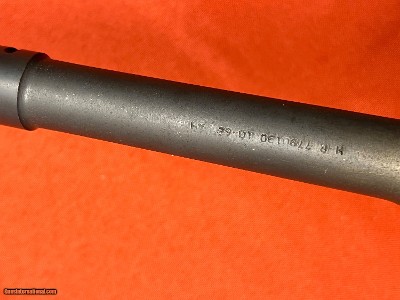 U.S. MILITARY H R M14 BARREL DATED 10-62 A4 - Image 5 of 6