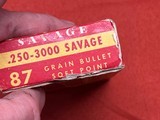 SAVAGE 250-3000 AMMO 87 GRAIN ~ INDIAN BOX ~ - 4 of 5