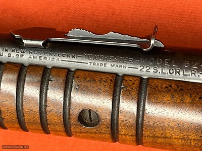 WINCHESTER MODEL 62 PUMP ACTION RIFLE 22LLR - Image 3 of 15