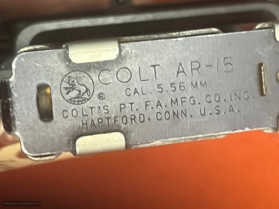 COLT PREBAN AR15 SEMI AUTO RIFLE 223 - Image 11 of 12