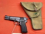 BROWNING INGLIS NO2 MKl * SEMI AUTO PISTOL 9MM - 1 of 13