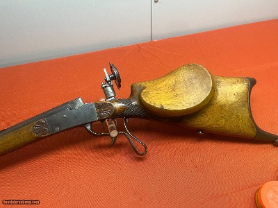 ANTIQUE ~ PAUL NEUBRAND ZIMMERMANN SCHETZEN PARLOR RIFLE 4mm W /AMMO ~ Sale $2650.00 - Image 7 of 21