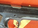 COLT MODEL 1911 SEMI AUTO PISTOL 38 SUPER ~ MADE 1952 ~ - 10 of 14