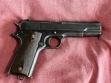 NORWEGIAN MODEL 1914 SEMI AUTO PISTOL 1911 45ACP ~ DATED 1925 ~ MATCHING NUMBERS ~ - 1 of 13
