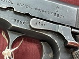 NORWEGIAN MODEL 1914 SEMI AUTO PISTOL 1911 45ACP ~ DATED 1925 ~ MATCHING NUMBERS ~ - 13 of 14