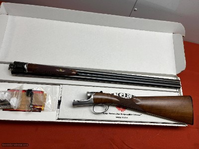 RARE ~ RUGER GOLD LABEL SXS 12 GAUGE SHOTGUN WITH BOX