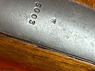 GERMAN WWII NAZI K98 RIFLE 1937 DATED~ ERMA FACTORY ~ S/27 - Image 18 of 25