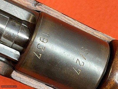 GERMAN WWII NAZI K98 RIFLE 1937 DATED~ ERMA FACTORY ~ S/27 - Image 20 of 25