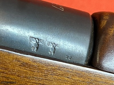GERMAN WWII NAZI K98 RIFLE 1937 DATED~ ERMA FACTORY ~ S/27 - Image 23 of 25