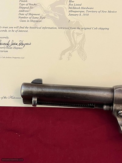 Sale $ 4850.00 ~ COLT SINGLE ACTION ARMY 4 3/4