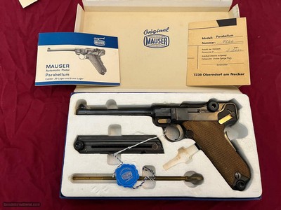 MAUSER DWM P08 LUGER AMERICAN EAGLE 9MM ~ INTERARMS