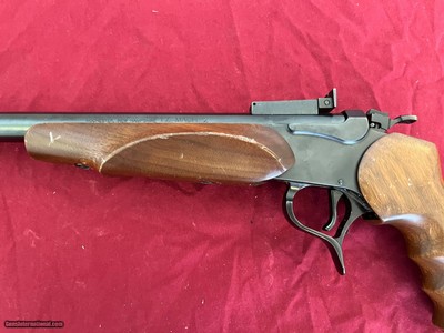 THOMPSON CENTER CONTENDER G2 SINGLE SHOT PISTOL 17 MACH 2 CALIBER - Image 5 of 13