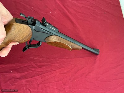 THOMPSON CENTER CONTENDER G2 SINGLE SHOT PISTOL 17 MACH 2 CALIBER - Image 9 of 13