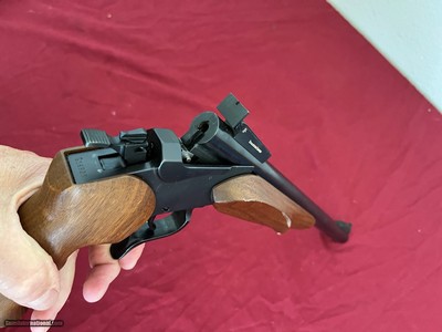 THOMPSON CENTER CONTENDER G2 SINGLE SHOT PISTOL 17 MACH 2 CALIBER - Image 12 of 13