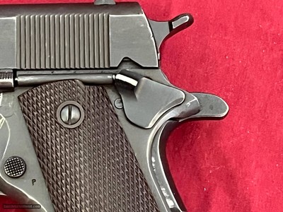 Sale $7900.00 ~ WWll UNION SWITCH & SIGNAL 1911A1 SEMI AUTO PISTOL 45ACP - Image 5 of 16