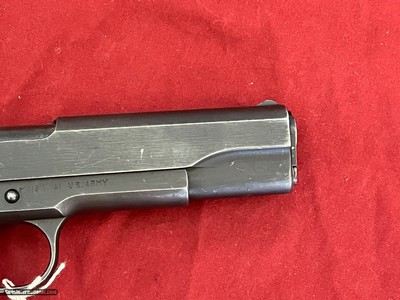 Sale $7900.00 ~ WWll UNION SWITCH & SIGNAL 1911A1 SEMI AUTO PISTOL 45ACP - Image 9 of 16