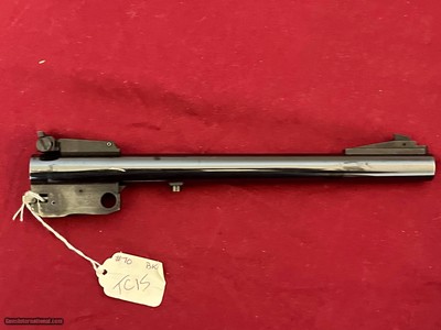 THOMPSON CENTER CONTENDER 10 INCH BLUED BARREL 22 L.R. OPEN SIGHTS