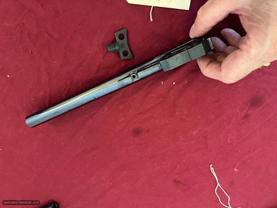 THOMPSON CENTER CONTENDER 10 INCH BARREL 44 SHOT - VENT RIB - PARTRIDGE SIGHTS - Image 3 of 7