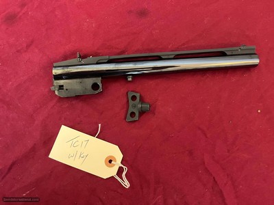 THOMPSON CENTER CONTENDER 10 INCH BARREL 44 SHOT - VENT RIB - PARTRIDGE SIGHTS