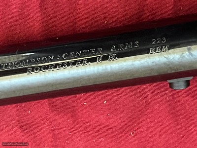 THOMPSON CENTER CONTENDER 222 REM. 10