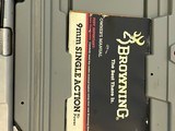 BROWNING HI POWER STAINLESS SEMI AUTO PISTOL 9MM W/ BOX - 6 of 7