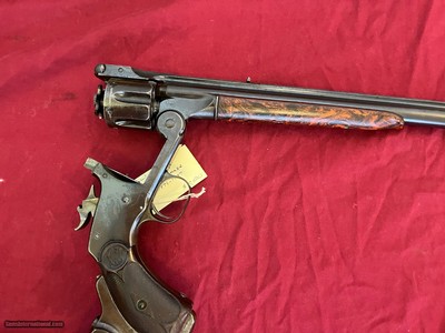 ~ RARE ~ SMITH & WESSON MODEL 320 REVOLVER WITH STOCK ~ ANTIQUE ~ - Image 19 of 21