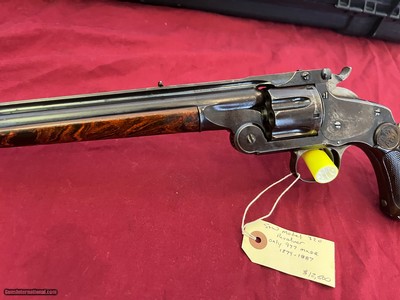 ~ RARE ~ SMITH & WESSON MODEL 320 REVOLVER WITH STOCK ~ ANTIQUE ~ - Image 4 of 21
