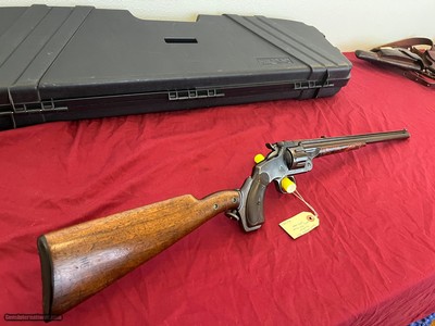 ~ RARE ~ SMITH & WESSON MODEL 320 REVOLVER WITH STOCK ~ ANTIQUE ~ - Image 8 of 21