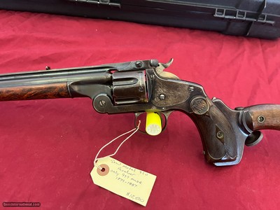 ~ RARE ~ SMITH & WESSON MODEL 320 REVOLVER WITH STOCK ~ ANTIQUE ~ - Image 3 of 21