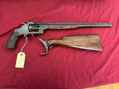 ~ RARE ~ SMITH & WESSON MODEL 320 REVOLVER WITH STOCK ~ ANTIQUE ~ - Image 21 of 21