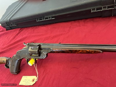 ~ RARE ~ SMITH & WESSON MODEL 320 REVOLVER WITH STOCK ~ ANTIQUE ~ - Image 10 of 21