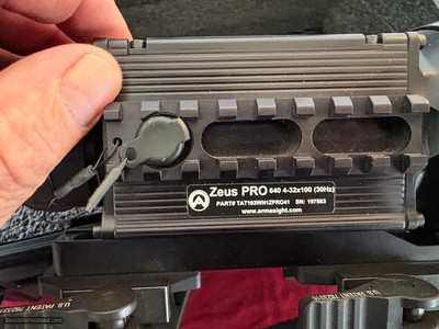 ZEUS PRO 640 4-32x100 THERMAL IMAGING WEAPONS SIGHT - Image 6 of 8