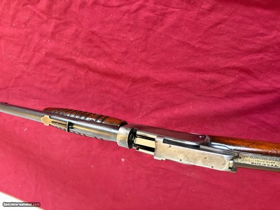 WINCHESTER MODEL 62 PUMP ACTION TAKEDOWN 22 RIFLE ~ 4 DIGIT ~ MADE 1932 - Image 19 of 22