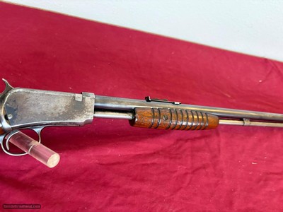 WINCHESTER MODEL 62 PUMP ACTION TAKEDOWN 22 RIFLE ~ 4 DIGIT ~ MADE 1932 - Image 3 of 22