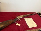 ANTIQUE ~ WINCHESTER MODEL 1886 DELUXE SPECIAL ORDER RIFLE 45-90W.C.F. - 2 of 23