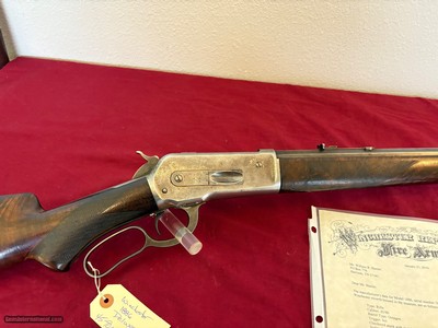 ANTIQUE ~ WINCHESTER MODEL 1886 DELUXE SPECIAL ORDER RIFLE 45-90W.C.F.