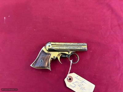 REMINGTON ELLIOT RING TRIGGER DERINDER 32RF ~ ANTIQUE ~ - Image 3 of 13