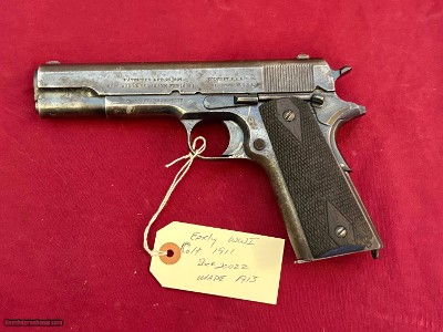 SALE $ 2950.00 ~ EARLY ~ COLT U.S PROPERTY 1911 SEMI AUTO PISTOL ~ MADE IN 1913 ~ - Image 2 of 14