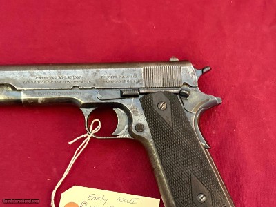 SALE $ 2950.00 ~ EARLY ~ COLT U.S PROPERTY 1911 SEMI AUTO PISTOL ~ MADE IN 1913 ~ - Image 3 of 14