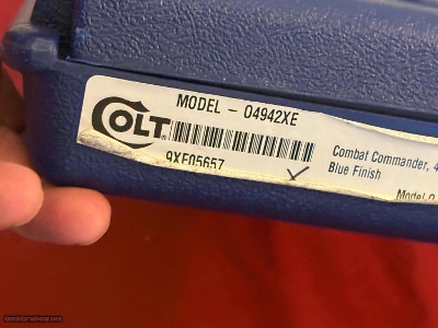 COLT COMMANDER 1911 SEMI AUTO PISTOL 9MM - Image 13 of 13