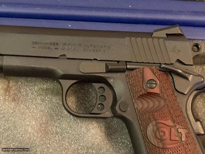 COLT COMMANDER 1911 SEMI AUTO PISTOL 9MM - Image 8 of 13