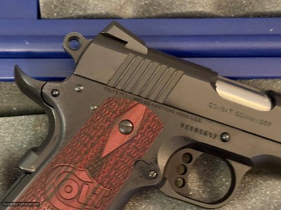 COLT COMMANDER 1911 SEMI AUTO PISTOL 9MM - Image 6 of 13