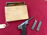 HI STANDARD MODEL B SEMI AUTO 22 PISTOL ~ UNITED STATES PROPERTY MARKED
~