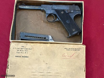 HI STANDARD MODEL B SEMI AUTO 22 PISTOL ~ UNITED STATES PROPERTY MARKED~ - Image 2 of 16