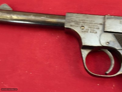 HI STANDARD MODEL B SEMI AUTO 22 PISTOL ~ UNITED STATES PROPERTY MARKED~ - Image 10 of 16