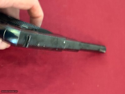 HI STANDARD MODEL B SEMI AUTO 22 PISTOL ~ UNITED STATES PROPERTY MARKED~ - Image 11 of 16