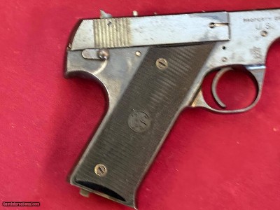 HI STANDARD MODEL B SEMI AUTO 22 PISTOL ~ UNITED STATES PROPERTY MARKED~ - Image 6 of 16